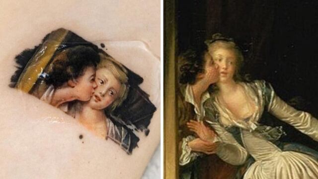 Tatuadora surcoreana asombra con técnica de acuarela