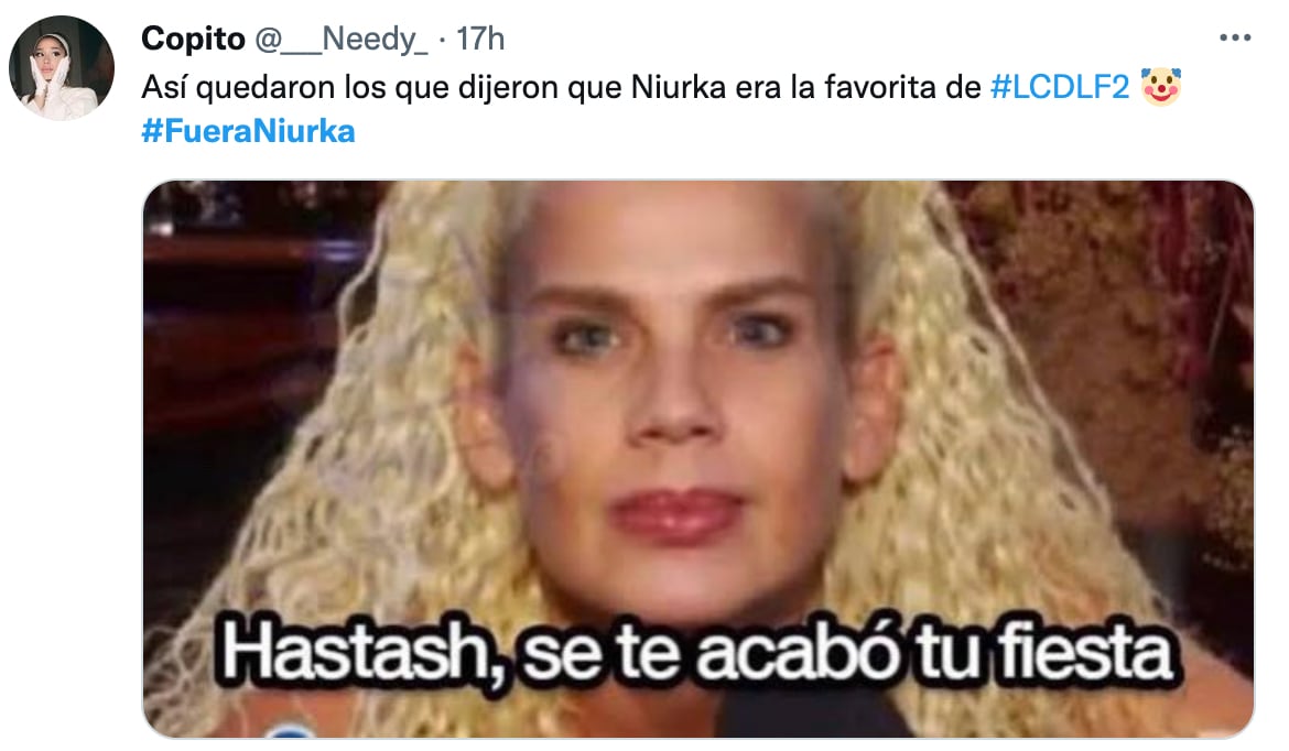 celebran la salida de Niurka de LCDLF