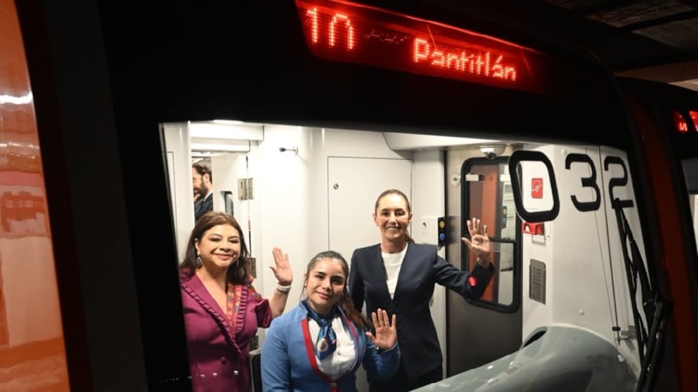 Claudia Sheinbaum celebra inauguración de nueva Línea 1 del Metro CDMX