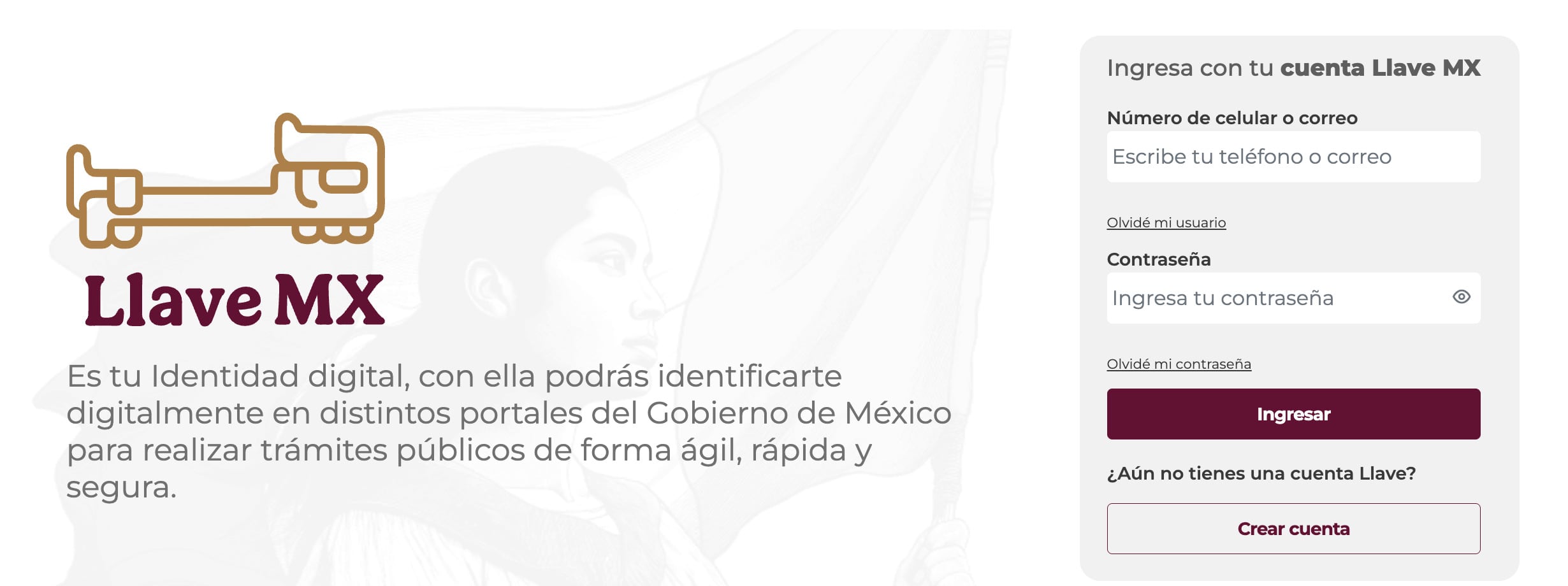 Llave MX, iniciativa de Claudia Sheinbaum