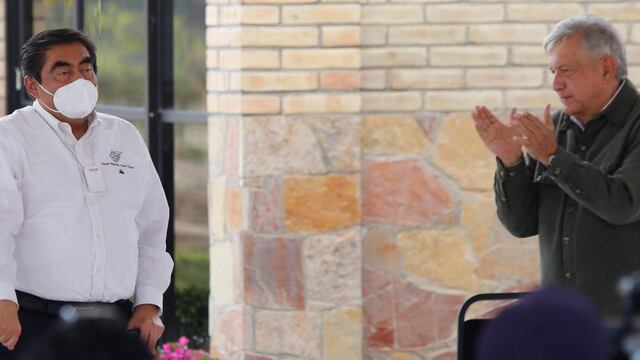 Miguel Barbosa y AMLO