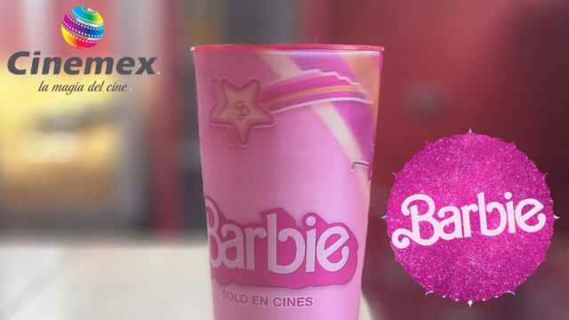 Estos serían los vasos coleccionables de Barbie en Cinemex y te revelamos su económico precio