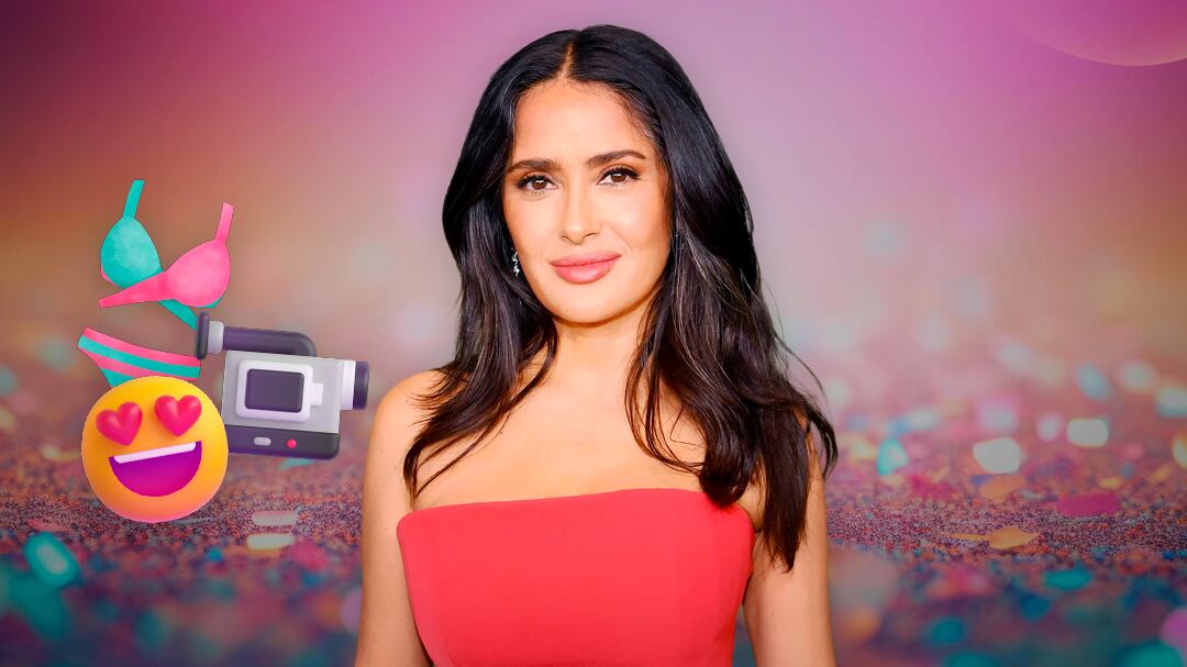 VIDEO: Salma Hayek baila en bikini y al ritmo de Bad Bunny para una nueva portada de revista