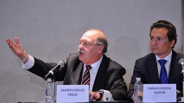 Javier Coello Trejo y Emilio Lozoya. Cita en Fepade.