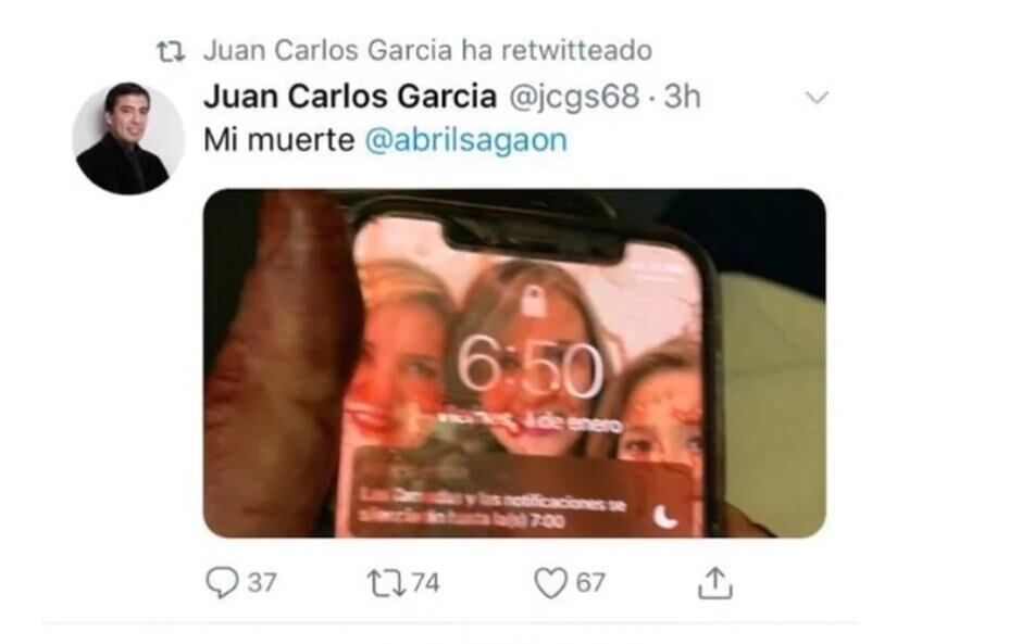 Tuits de Juan Carlos García.