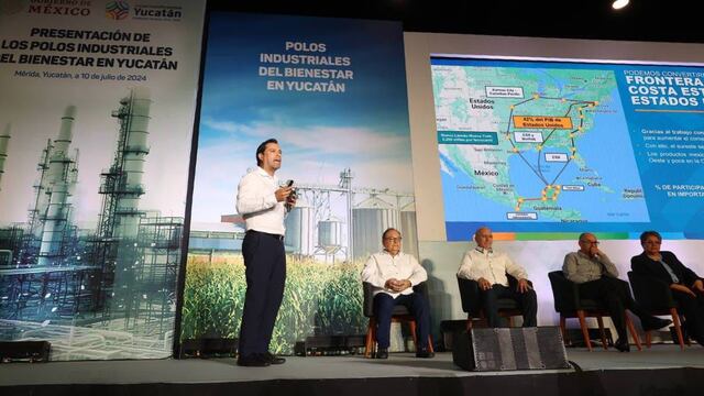 Mauricio Vila presenta polos industriales del bienestar