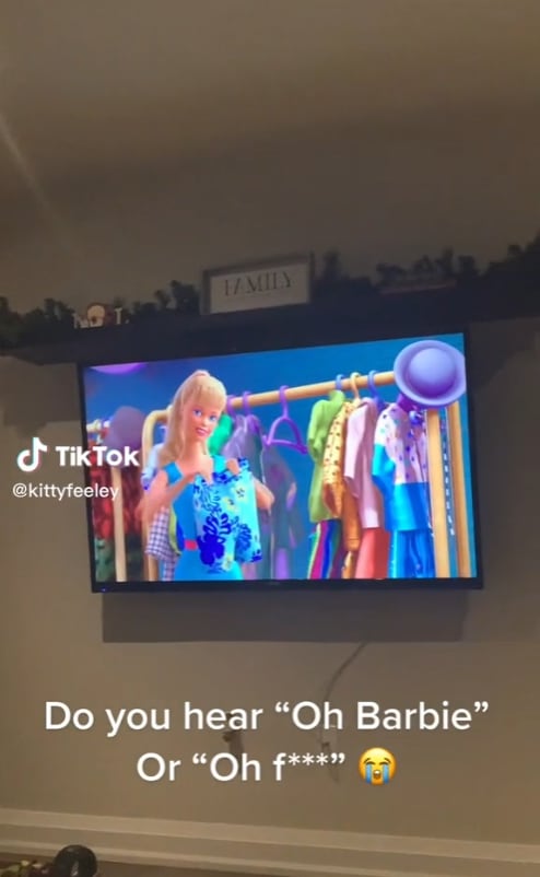 Escena de Toy Story 3 que tiene una ilusión auditiva