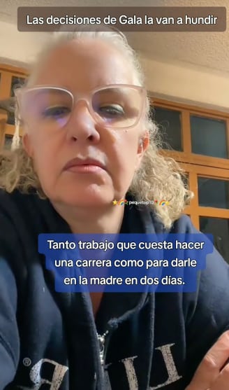 Gala Montes le dio en la madre a su carrera, dice Crista Montes