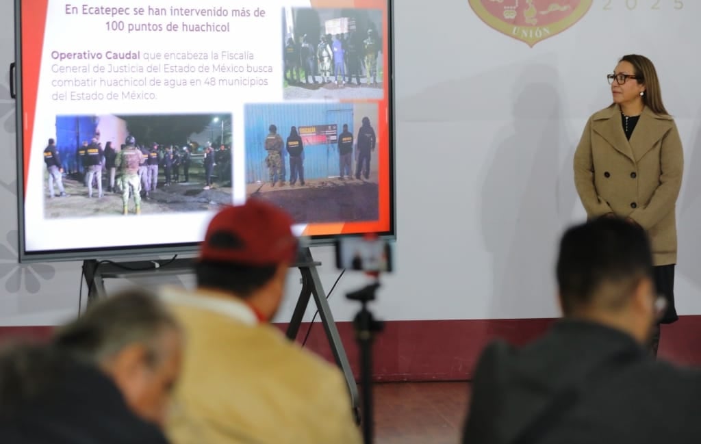 Operativo Caudal recupera 198 millones de litros de agua para los habitantes de Ecatepec