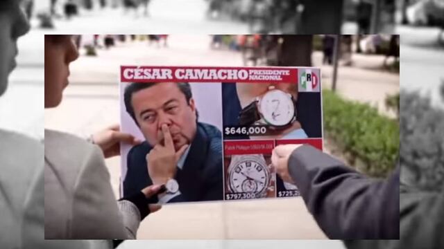 Amonestan al PAN por spot que critica relojes del líder del PRI