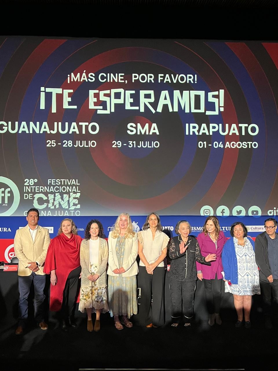 Presentación del GIFF 2025, Guanajuato International Film Festival, en Cineteca Nacional