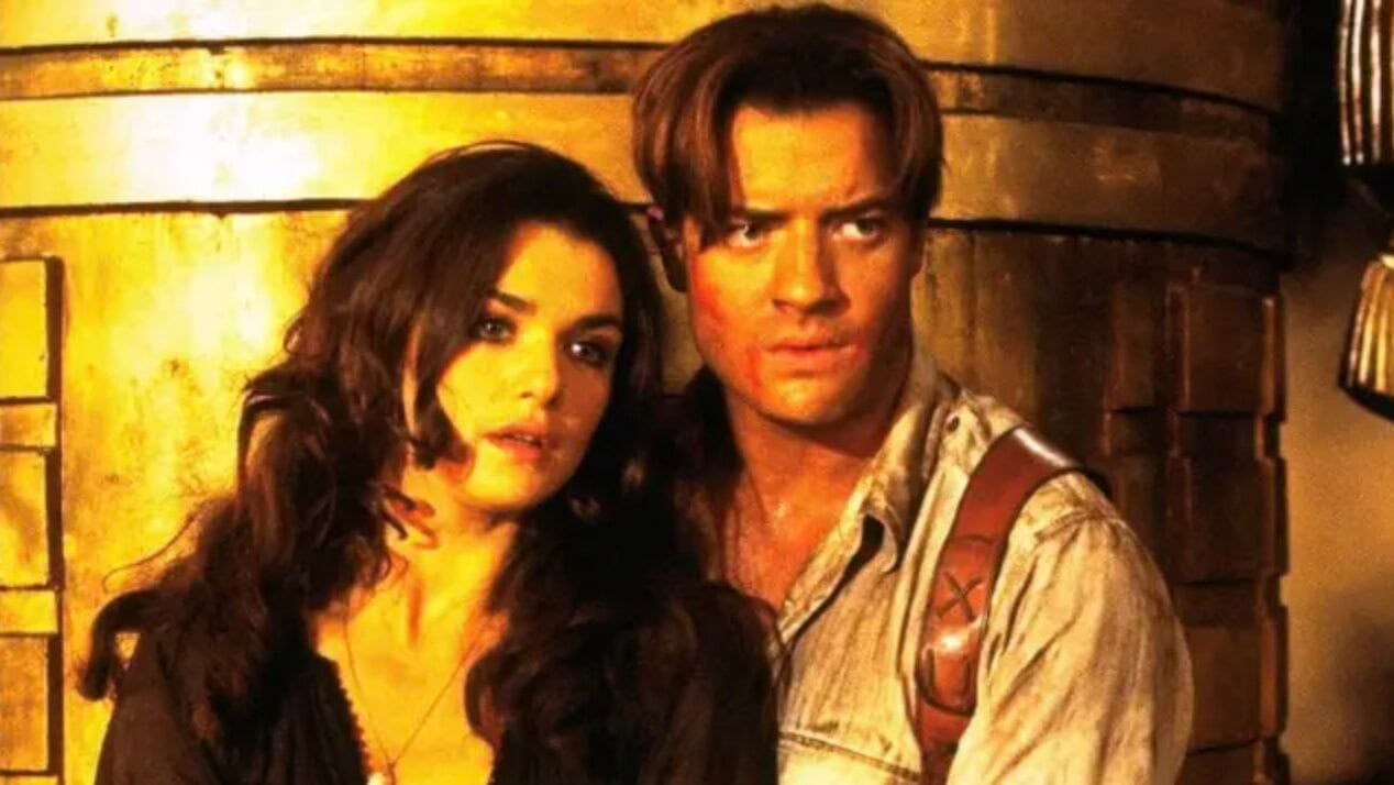 Brendan Fraser y Rachel Weisz en La Momia 4