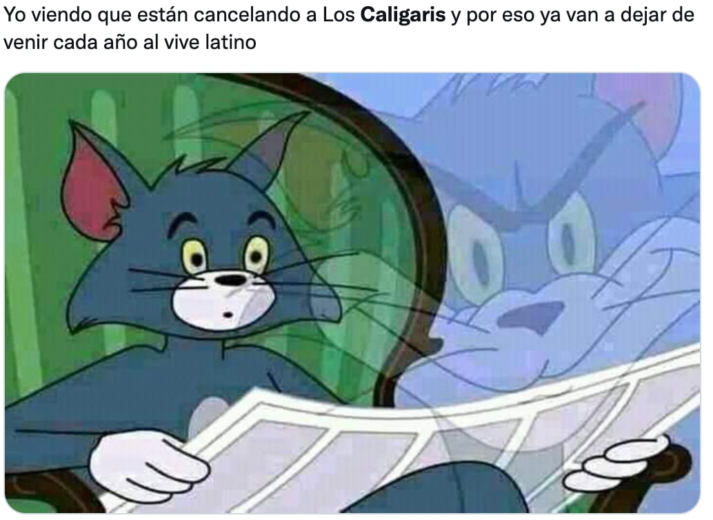 Memes de Los Caligaris inundan Twitter