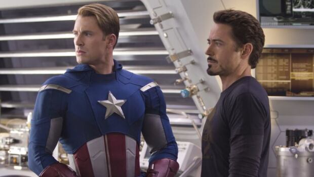 Iron Man y Capitán América