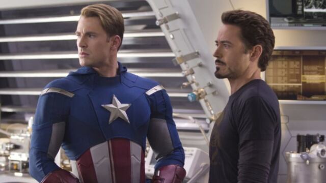 Iron Man y Capitán América