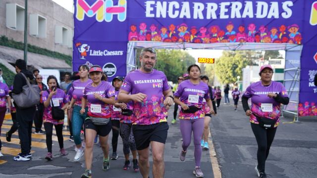 Carrera “encarreradas” en Miguel Hidalgo por Día Internacional de la Mujer