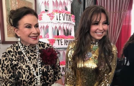 Laura Zapata y Thalía