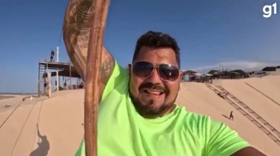 Turista grabó su propia muerte