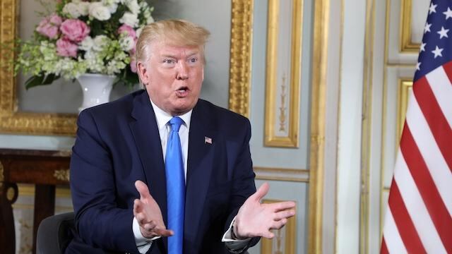 Donald Trump, presidente de Estados Unidos.