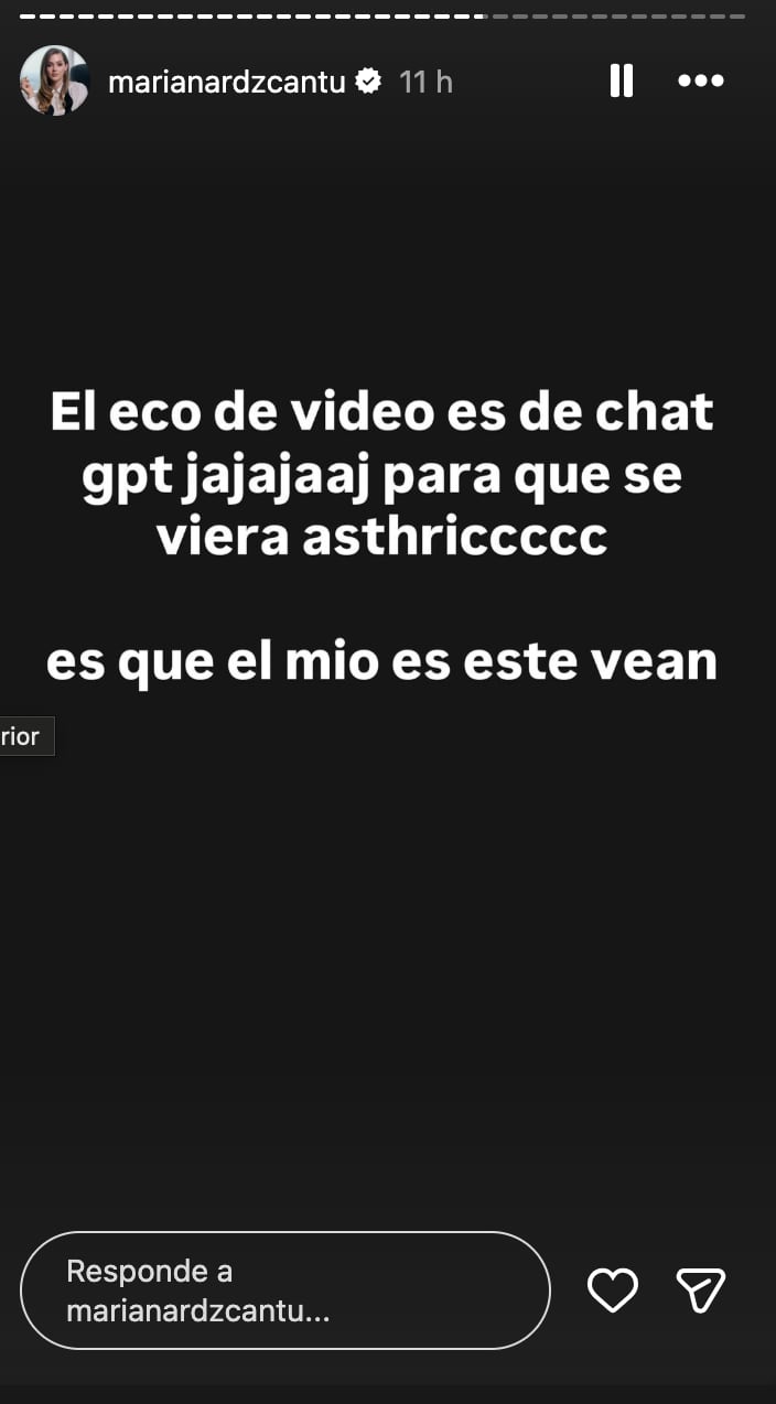 Mariana Rodríguez creó la imagen de ecografía de su embarazo con ChatGPT