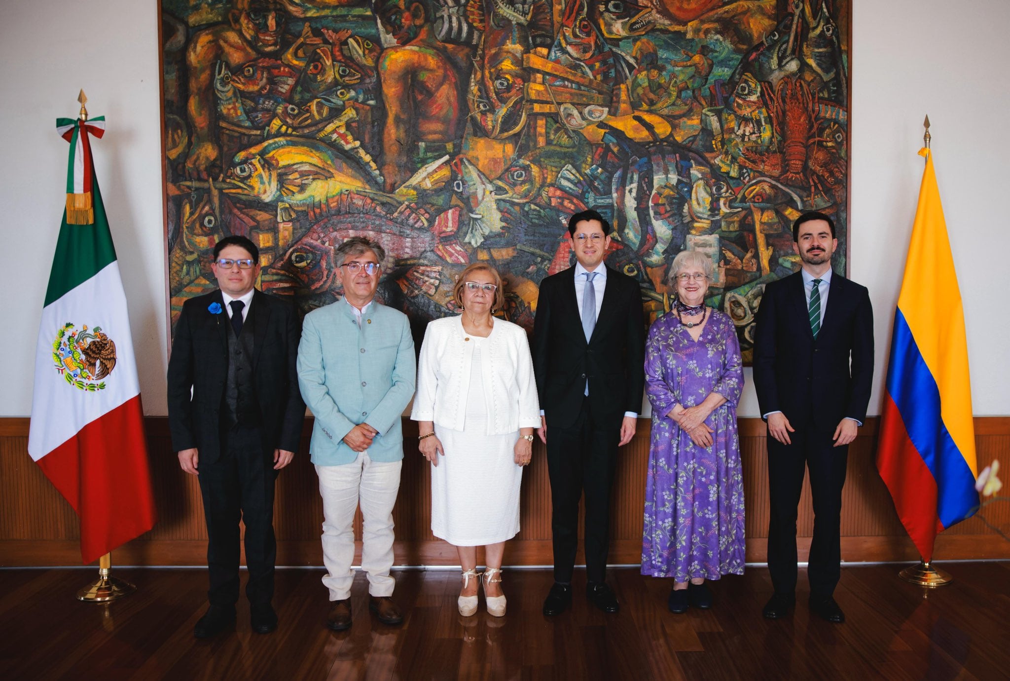 México y Colombia dialogan sobre relación bilateral rumbo al Mundial 2026
