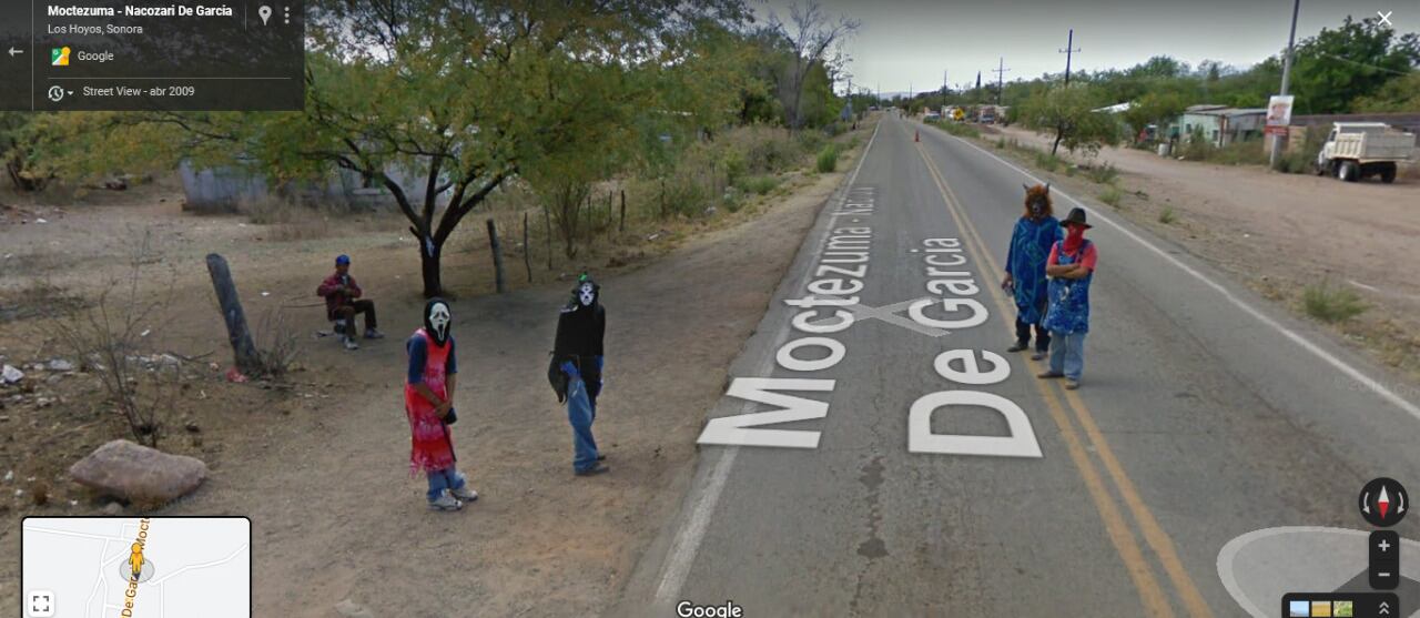 Google Maps capta terrorífica foto en carretera de Sonora