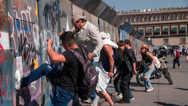 Detenidos en la marcha de la Generación Z del pasado 15 de noviembre.