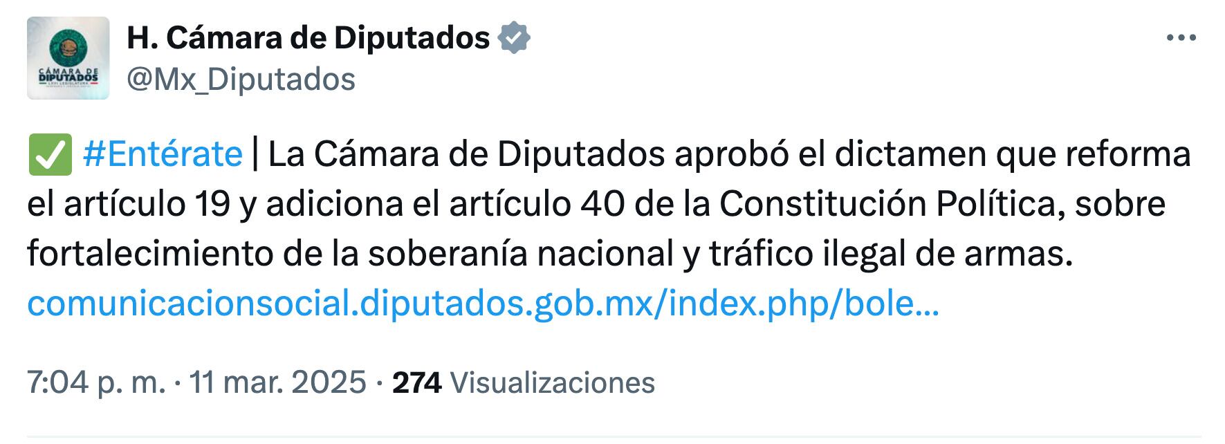 Cámara de Diputados