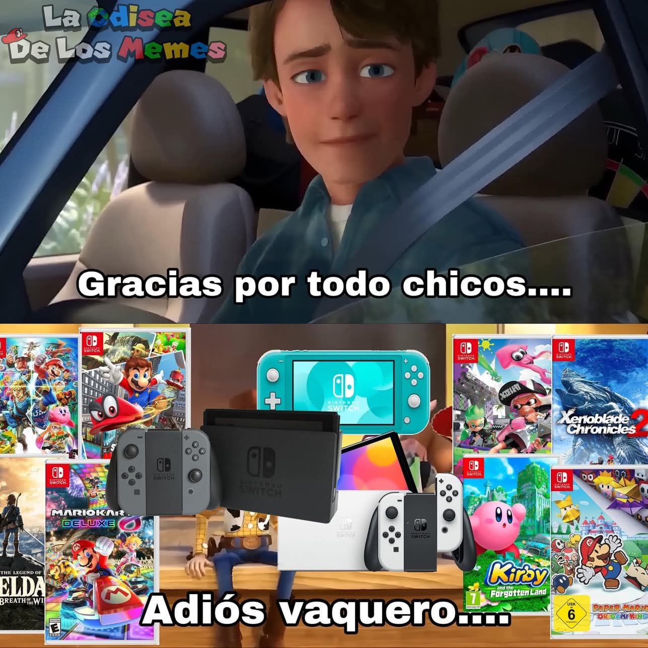 Memes del lanzamiento de la Nintendo Switch 2