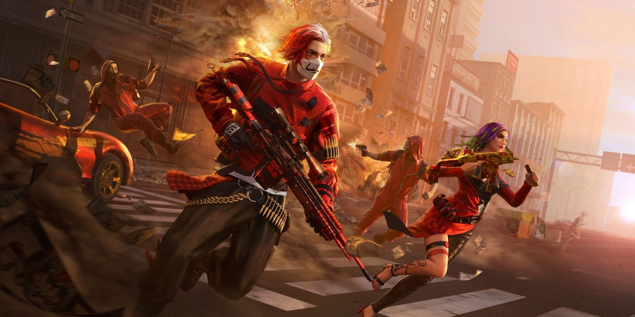 Free Fire x La Casa de Papel