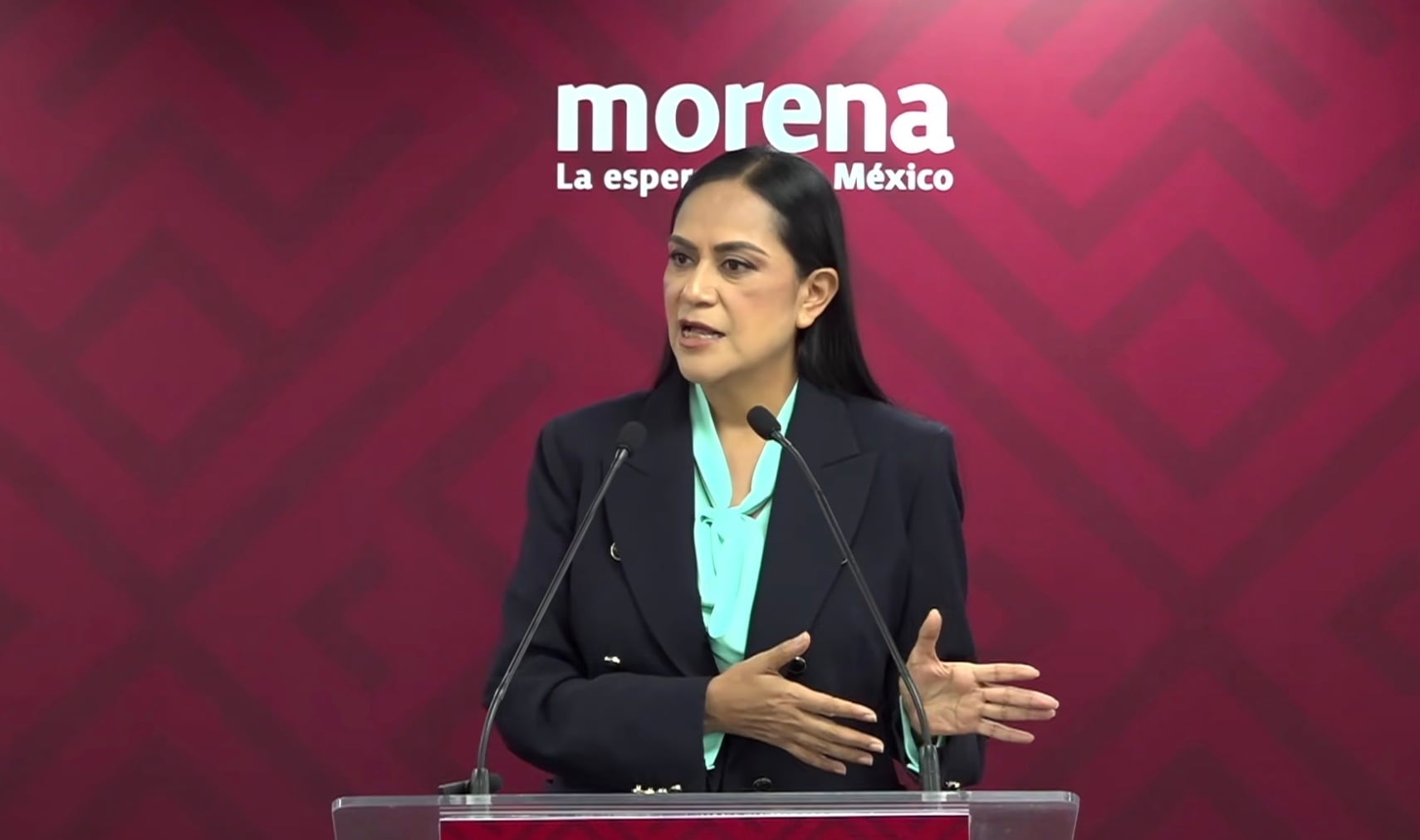 Ariadna Montiel, presidenta nacional de Morena