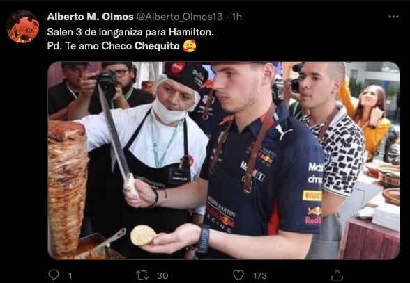 Memes de Checo Pérez en el GP de México