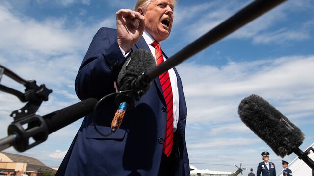 Donald Trump, presidente de EU, afirma que usa a México para mantener seguridad fronteriza