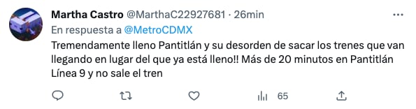 Caos en la Línea 9 del Metro CDMX hoy