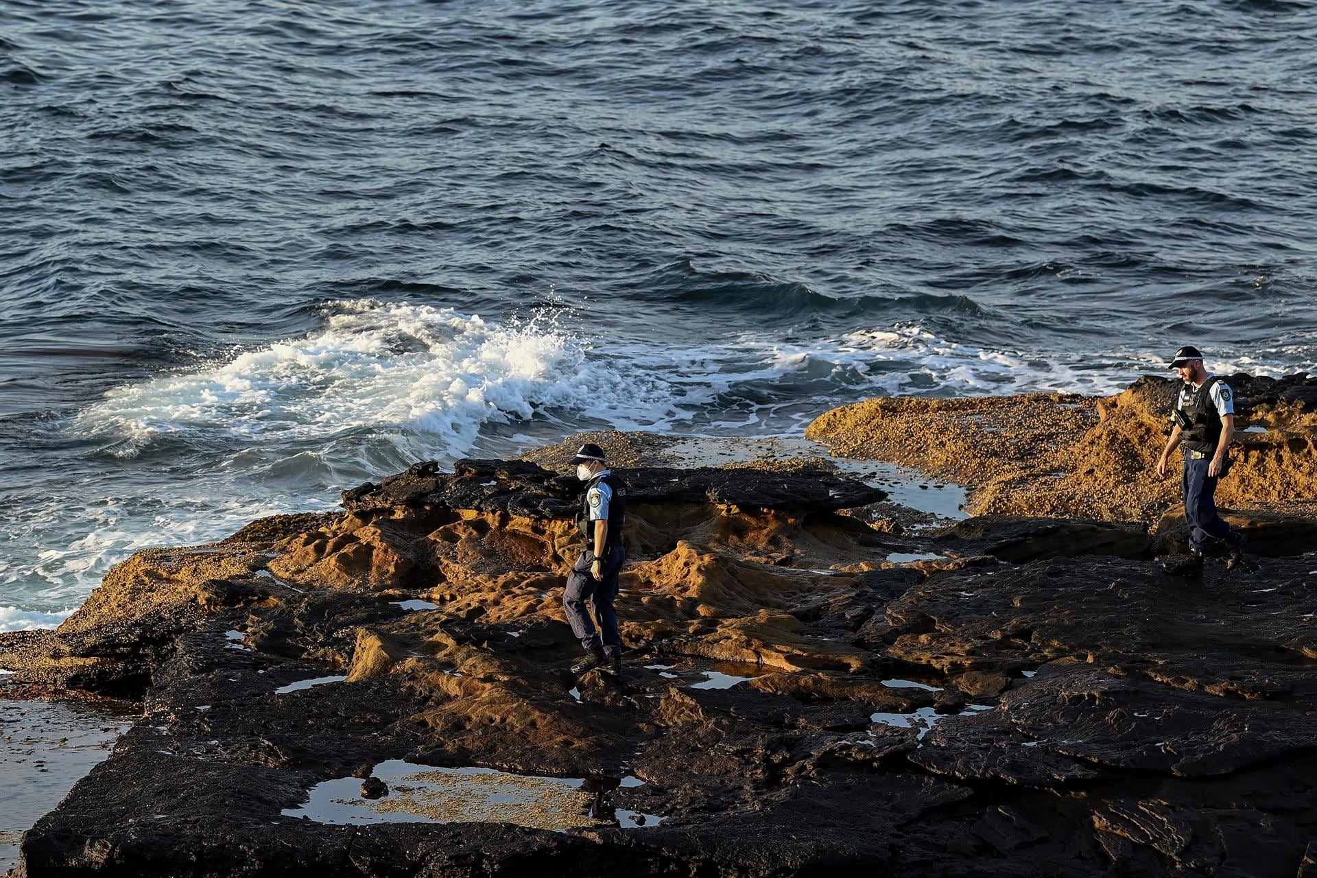 Búsqueda de tiburón blanco en Sídney, Australia