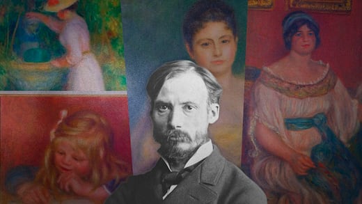 Roban obras de Renoir en Francia y abandonan dos durante la huida