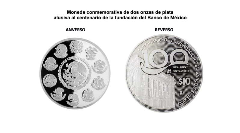 Banco de México lanza billetes y moneda
