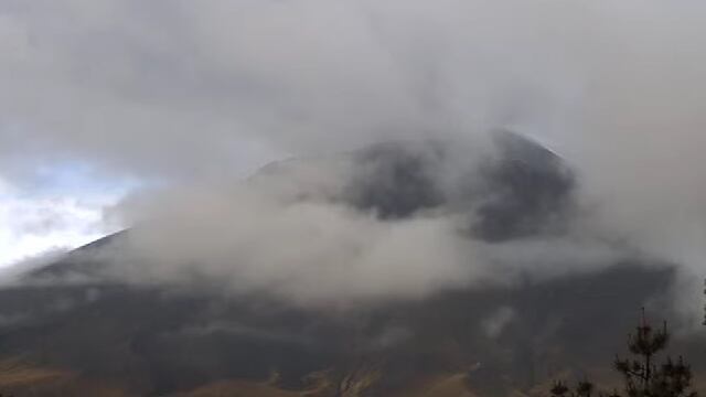 Volcán Popocatépetl el 26 de junio