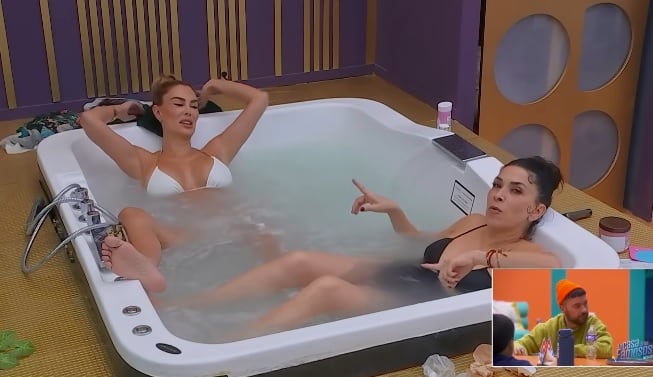 Ninel Conde y Dalílah Polanco platican en La Casa de los Famosos México 2025.