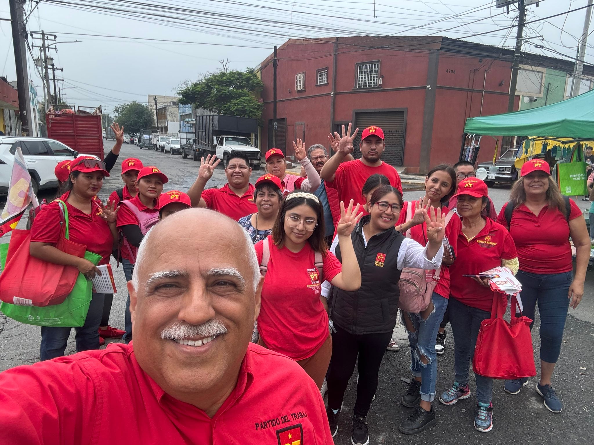 Ranulfo Martínez, candidato del PT para la alcaldía de Monterrey