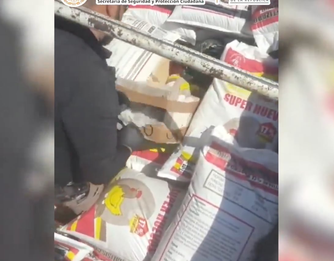 Fentanilo asegurado en Sonora