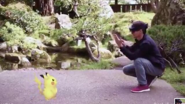 'Pokémon Go' con HoloLens