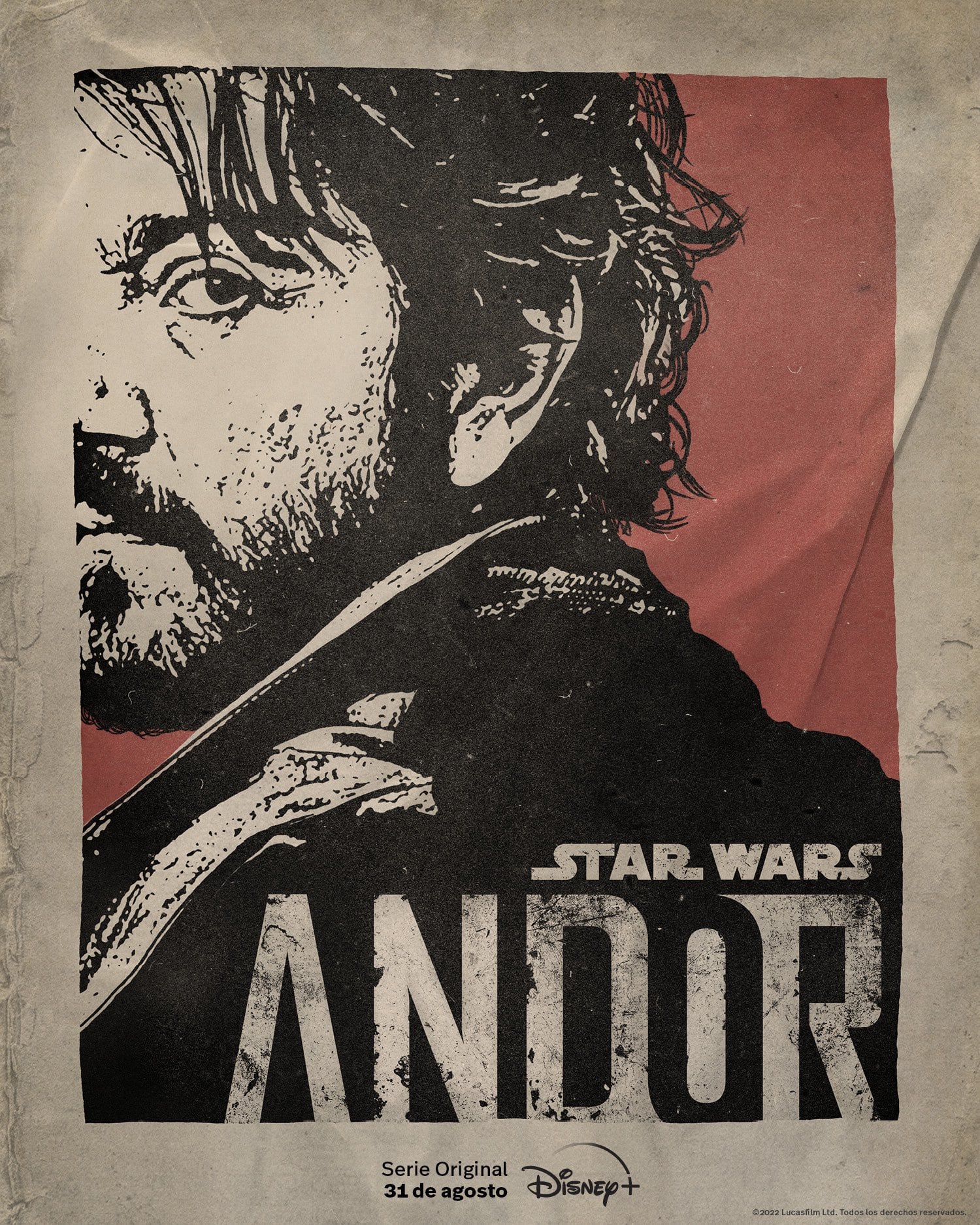 Poster de Andor, serie protagonizada por Diego Luna