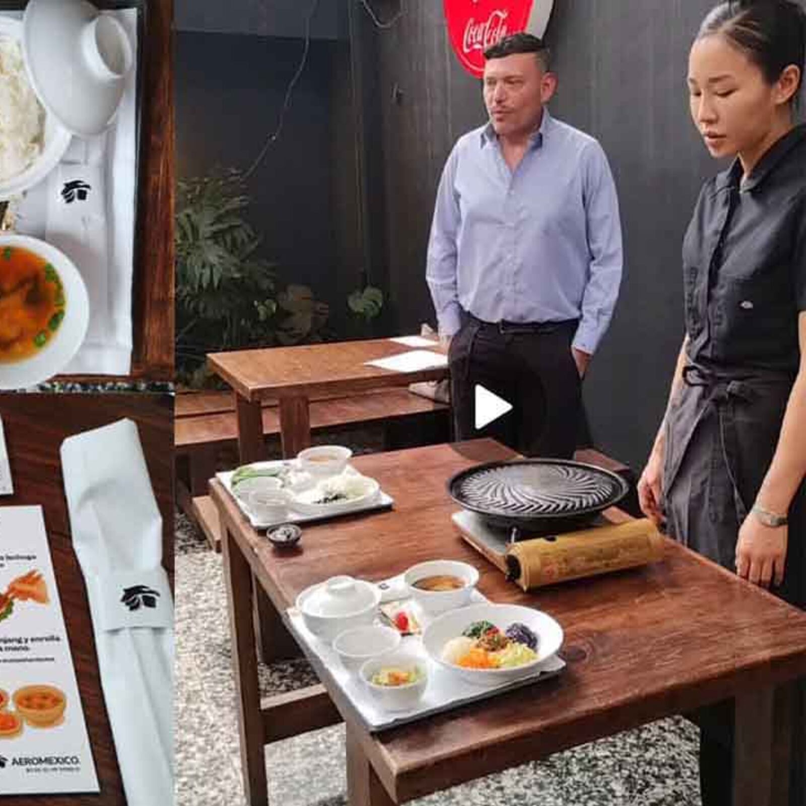Los sabores de Corea viajan en Aeroméxico