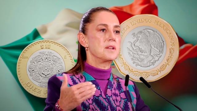 Claudia Sheinbaum propone cambios a monedas de 10 y 20 pesos