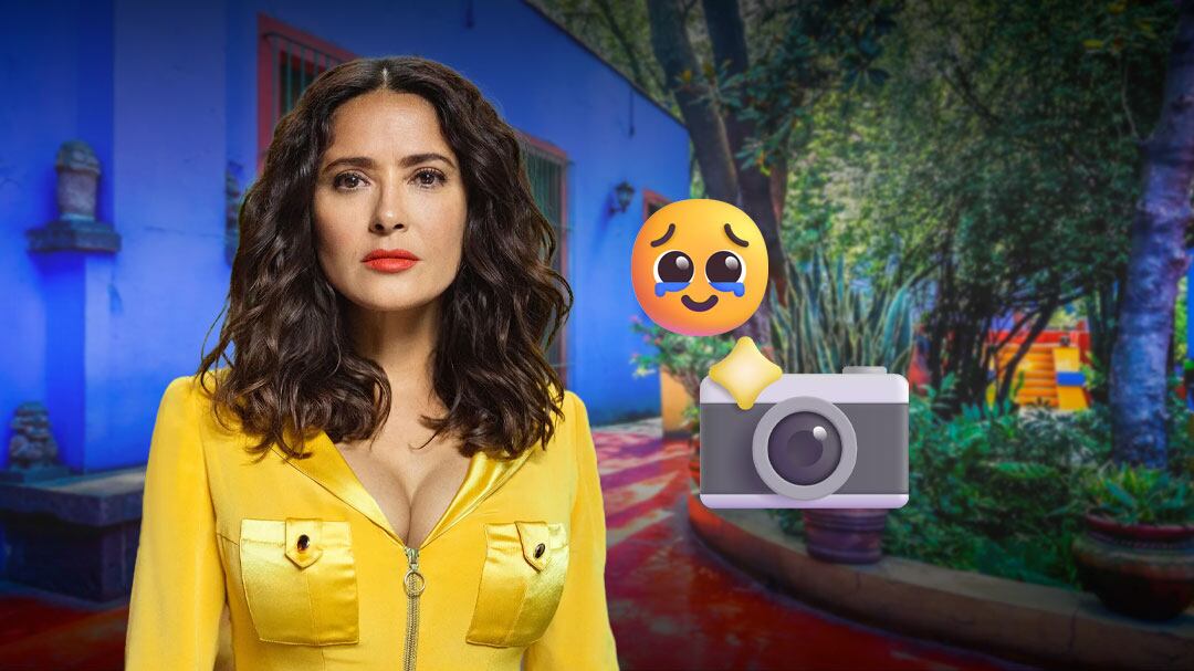 Salma Hayek revive su conexión con Frida Kahlo durante su visita a La Casa Azul