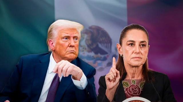 Trump insiste a Sheinbaum en entrar a México contra cárteles