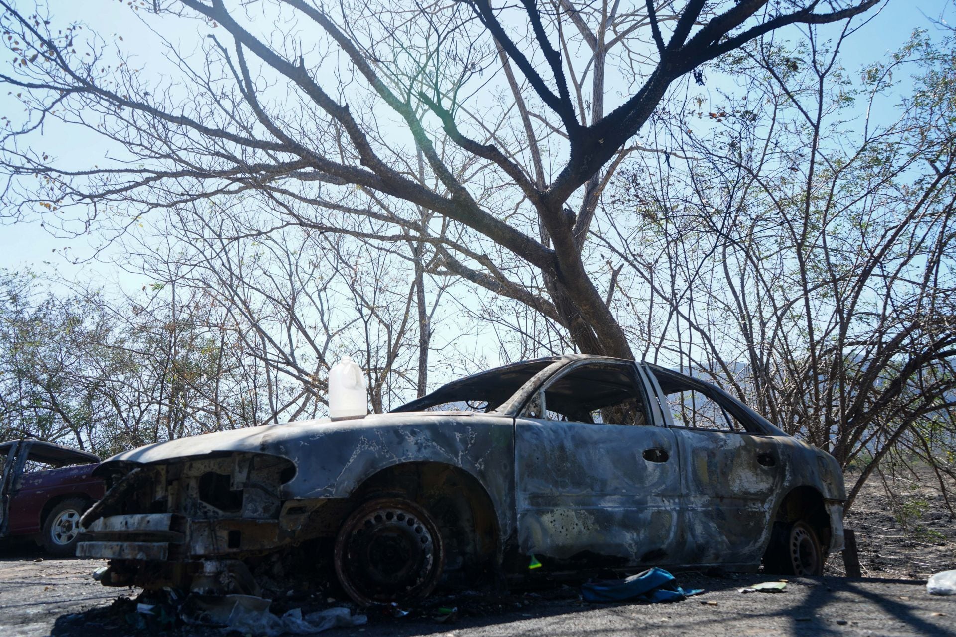 Coche bomba en Coahuayana, Michoacán.