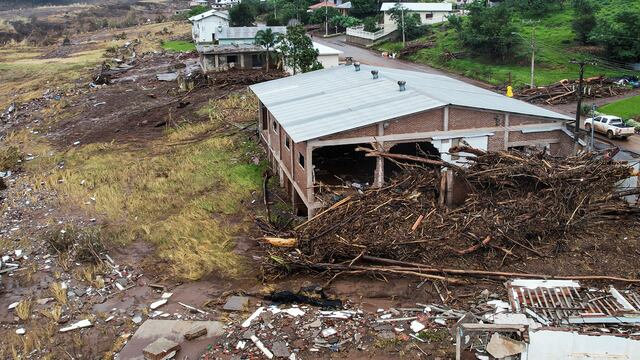 Inundaciones en Brasil