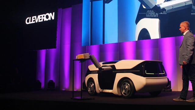 El mensajero automático de Cleveron.